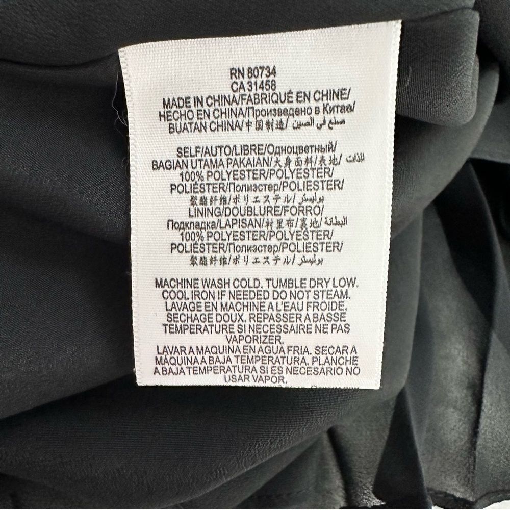 ‎BCBGeneration black pleated lined sleeveless min… - image 8